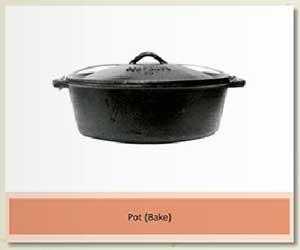 Cast-iron Bake Pot